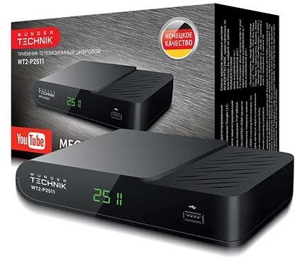 Цифровой телевизионный приемник Wunder Technik WT2-P2511